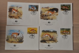 265 + FDC WWF WNF WERELD NATUUR FONDS ++ SENEGAL