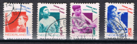 NEDERLAND 1931 NVPH R 90-93 GESTEMPELD ++ Q 324