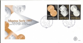 ANTILLEN 1997 FDC E285 MUNTEN