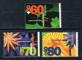 NEDERLAND 1992 NVPH 1521-23 ++ BLOEMEN