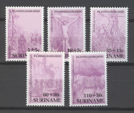 REP. SURINAME 1987 ZBL SERIE 531 PASEN EASTERN