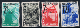 NEDERLAND 1932 NVPH 244-47 POSTFRIS ++ VOORBEELD SCAN (PH)