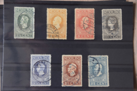 NEDERLAND 1913 NVPH 90-101 GESTEMPELD CERTIFICAAT ++ A 438AB