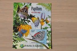 REP. BURUNDI VLINDERS BUTTERFLIES PAPILLONS ++ M1-73