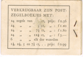 POSTZEGELBOEKJE 1942  PZB PZ 51N POSTFRIS ++ C 309