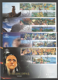 INDONESIË FDC 2003-02abcd