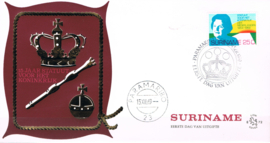 SURINAME  NVPH FDC E 72L