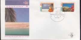 ARUBA 1987 FDC E 010 TOERISME