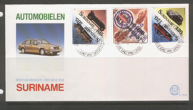 REP. SURINAME ZBL FDC E131 AB AUTOMOBIELEN AUTO