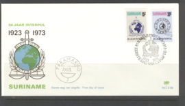 SURINAME  NVPH FDC E 100