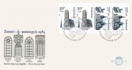 NEDERLAND NVPH FDC E226A KERKEN CHURCHES