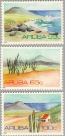 ARUBA 1991 NVPH SERIE 086 LANDSCHAPPEN