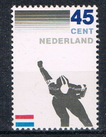 NEDERLAND 1982 NVPH 1261 ++ SCHAATSEN SPORT