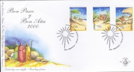 ARUBA 1999 FDC E 085 KERSTMIS