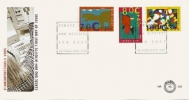 NEDERLAND NVPH FDC E343 KINDERZEGELS