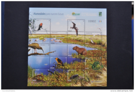 URUGUAY 2015 VOGELS BIRDS OISEAUX  ++ M(ZW)