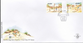ARUBA 2000 FDC E 090 SOLIDARITEIT