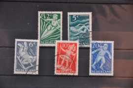NEDERLAND 1948 NVPH 508-512 GEBRUIKT ++ (S) LEES