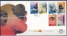 NEDERLAND NVPH FDC E586 ZOMERZEGELS