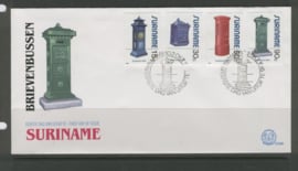 REP. SURINAME ZBL FDC E096 BRIEVENBUSSEN