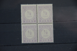 1913-1931 NVPH P17 BLOK VAN 4 POSTFRIS ++ Q 307