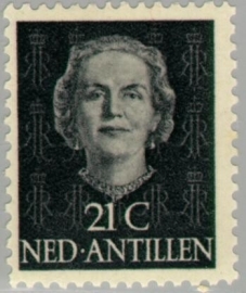 ANTILLEN 1950 NVPH SERIE 224 EN FACE JULIANA