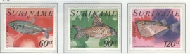 REP. SURINAME 1978 ZBL SERIE 133 VISSEN FISHES