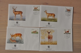 230 ++ FDC WWF WNF WERELD NATUUR FONDS ++ ANTILLEN HERT DEAR