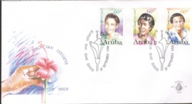 ARUBA 1996 FDC E 065 VROUWEN