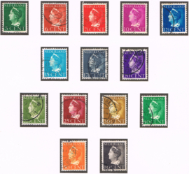 NEDERLAND 1940-47 NVPH 332-345 GEBRUIKT ++ C 417