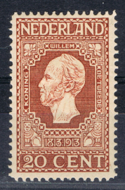 NEDERLAND 1913 NVPH 95 ONGEBRUIKT ++ J 028