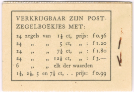 POSTZEGELBOEKJE 1941  PZB PZ 38-N POSTFRIS ++ C 304