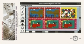 NEDERLAND NVPH FDC E343A KINDERZEGELS