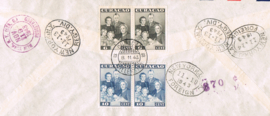 CURACAO 1943 NVPH 164-167