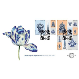 NEDERLAND NVPH FDC E 841 TULPENVAZEN