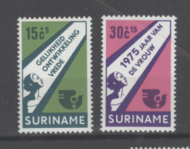 SURINAME POSTFRIS NVPH 644-645