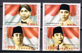INDONESIË 2001 ZBL 2190/2193 BUNG KARNO
