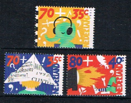 NEDERLAND 1993 NVPH 1575-77 ++ KINDERZEGELS KIND CHILD