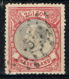NEDERLAND 1872 NVPH 29  GESTEMPELD ++ S 285