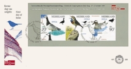 NEDERLAND NVPH FDC E328 VOGELS BIRDS