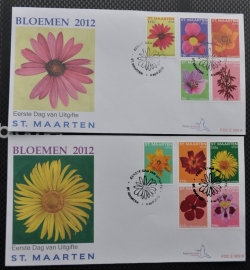 NVPH E009AB BLOEMEN FLOWERS FLEUR