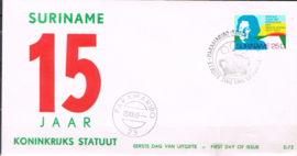 SURINAME  NVPH FDC E 72a