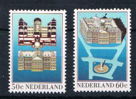 NEDERLAND 1982 NVPH 1273-74 ++ PALEIS OP DE DAM