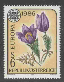 OOSTENRIJK 1986 ANK 1878 BLOEM FLOWER