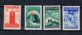 NEDERLAND 1933 NVPH 257-60 ONGEBRUIKT ++ L 488