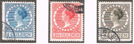 NEDERLAND 1926 NVPH 163-65 GEBRUIKT ++ C 411