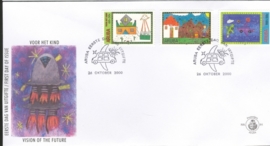 ARUBA 2000 FDC E 091 KINDERZEGELS