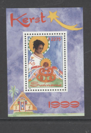 REP. SURINAME 1999 ZBL SERIE 1048 KERSTMIS CHRISTMAS