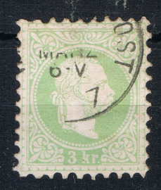  1867 ANK 36 II FEINE DRUCK ++ S 233