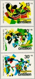 ANTILLEN 1972 NVPH SERIE 452 CULTUUR